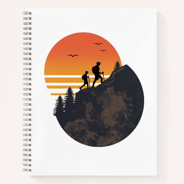 Cuaderno Montaña de senderismo (Anverso)