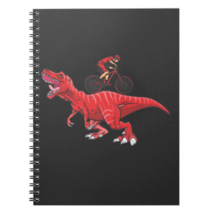 Cuaderno Montaña Dinosaurio Ciclista Trex