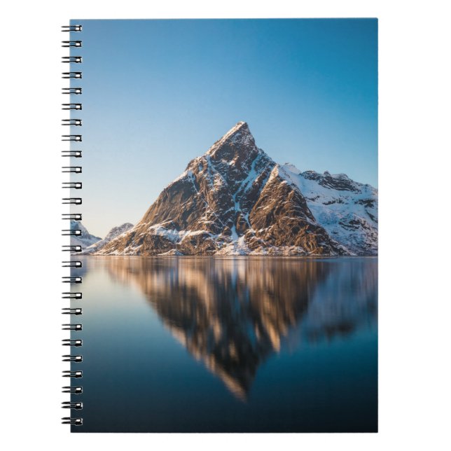 Cuaderno Montaña Lofoten de Noruega (Frente)