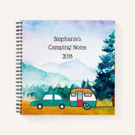 Cuaderno Montañas acuáticas Carro y caravana de lágrimas