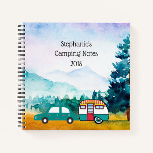 Cuaderno Montañas acuáticas Carro y caravana de lágrimas
