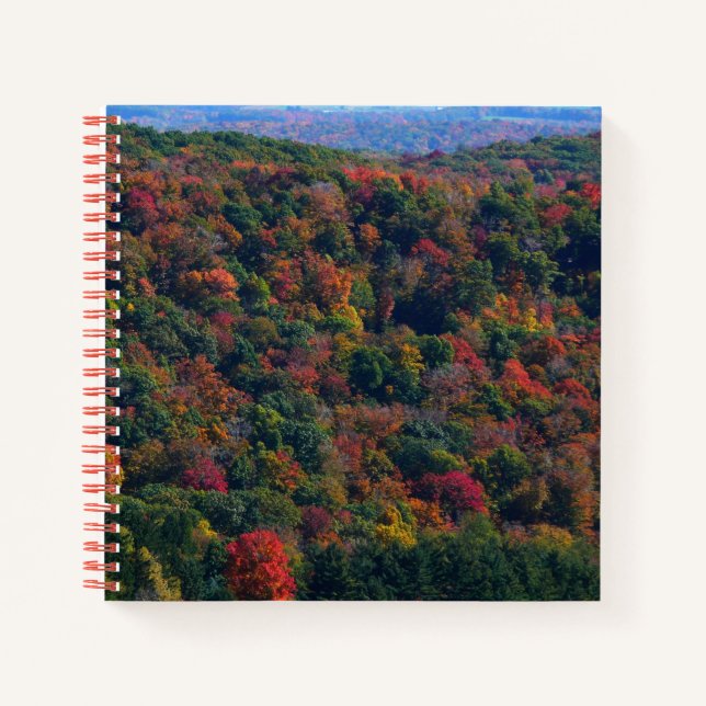 Cuaderno Montañas Apalaches en otoño (Anverso)
