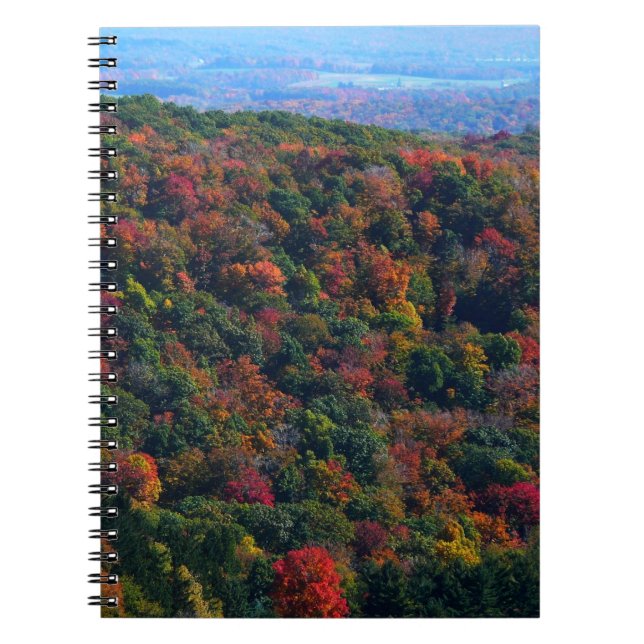 Cuaderno Montañas Apalaches en otoño (Frente)