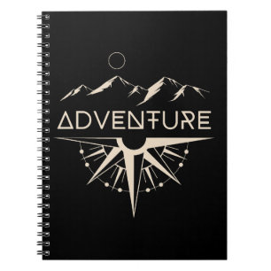 Cuaderno Montañas Brújula de Aventura