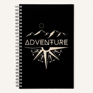 Cuaderno Montañas Brújula de Aventura