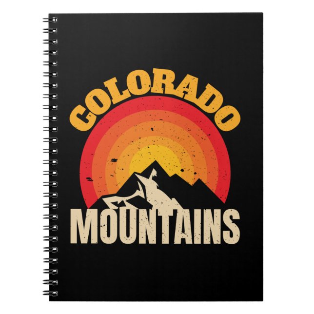 Cuaderno Montañas Colorado (Frente)