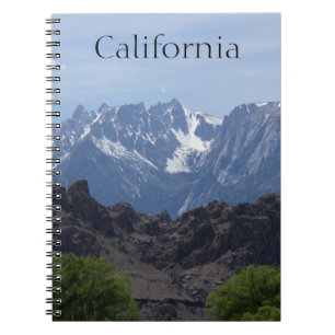 Cuaderno Montañas de California