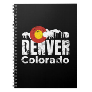 Cuaderno Montañas de Denver Colorado
