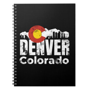 Cuaderno Montañas Denver Colorado