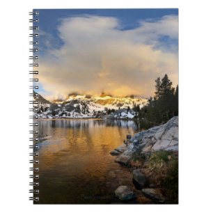 Cuaderno Montañas Ediza Lake Sunset - Sierra Nevada