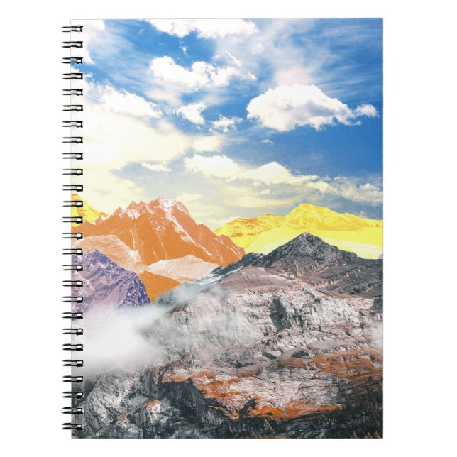 Cuaderno Montañas (fotomontaje) 1 (Frente)