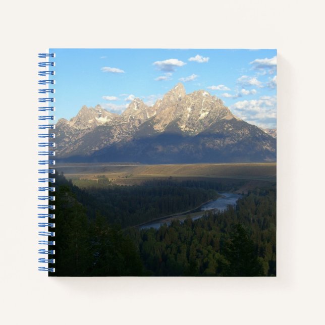 Cuaderno Montañas Jackson Hole (Parque Nacional del Gran Te (Anverso)