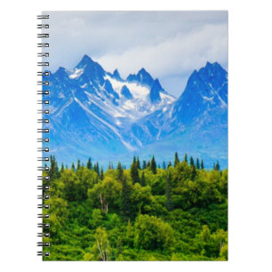 Cuaderno Montañas majestuosas de Alaska
