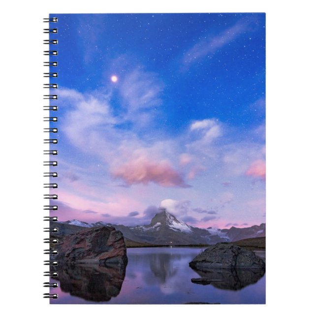 Cuaderno Montañas | Matterhorn & Lake Stellisee (Frente)