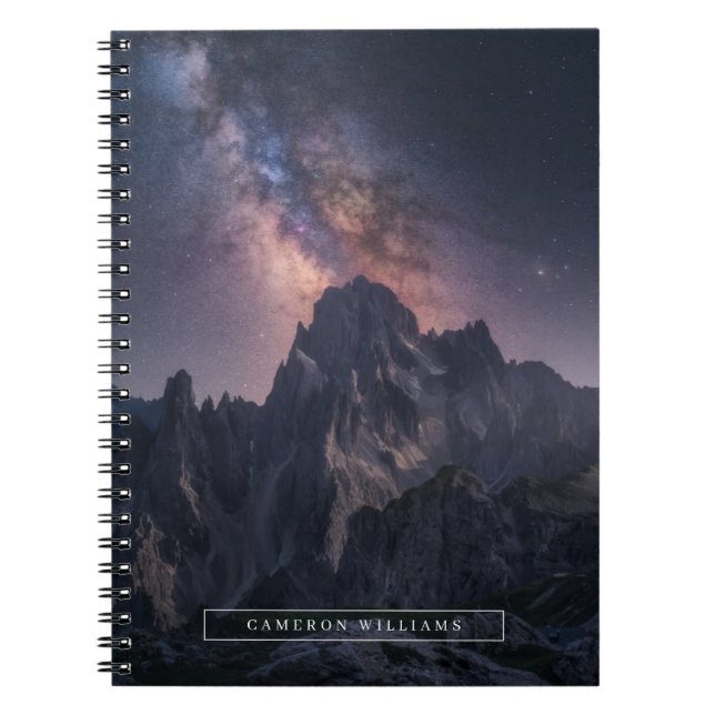 Cuaderno Montañas | Montañas Dolomitas, Italia (Frente)