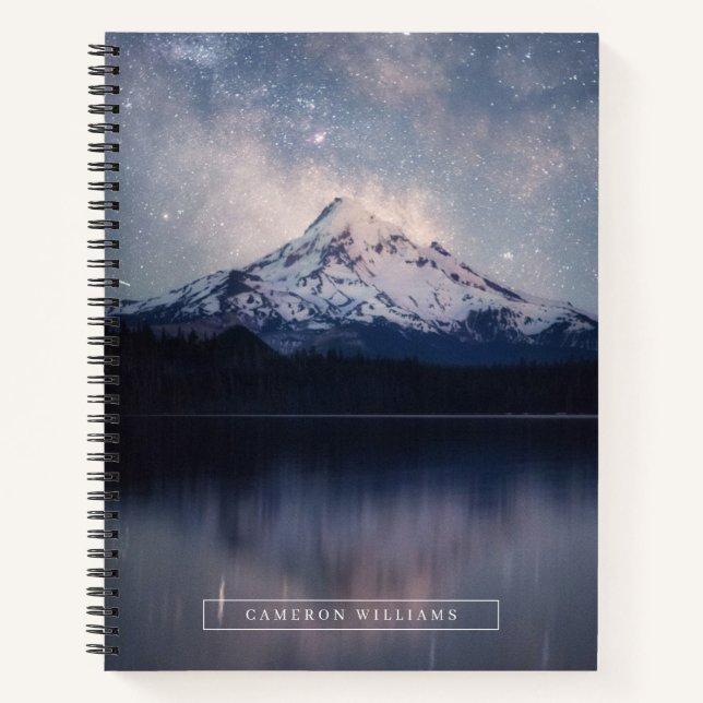 Cuaderno Montañas | Monte Hood Portland, Oregon (Anverso)