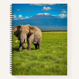 Cuaderno Montañas   Monte Kilimanjaro Tanzania, África