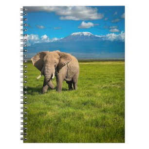 Cuaderno Montañas Monte Kilimanjaro Tanzania, África
