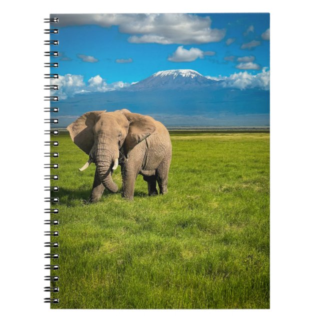 Cuaderno Montañas | Monte Kilimanjaro Tanzania, África (Frente)