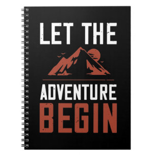 Cuaderno Montañas - Que comience la aventura