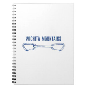 Cuaderno Montañas Wichita escalando rápido
