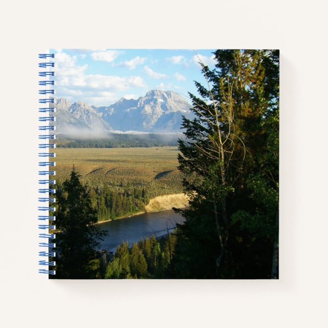 Cuaderno Montañas y río de Jackson Hole (Anverso)