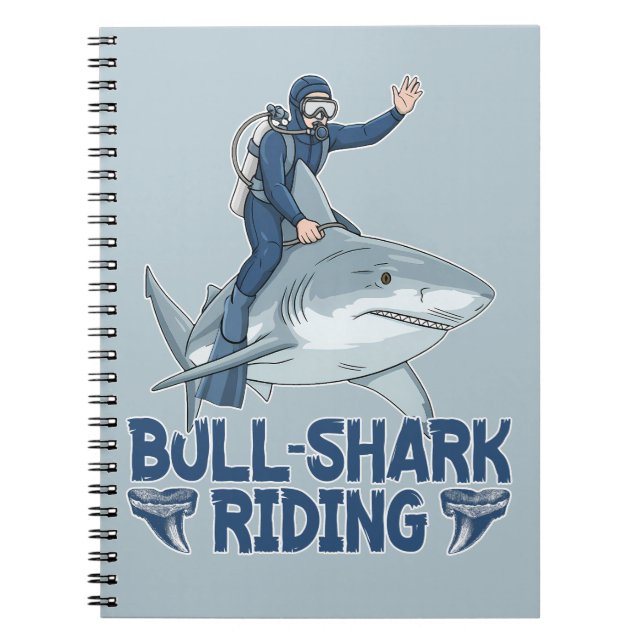 Cuaderno Montar Tiburón Toro (Frente)