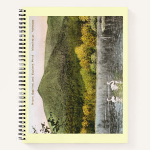 Cuaderno Monte Equinox, Manchester, Vermont Vintage