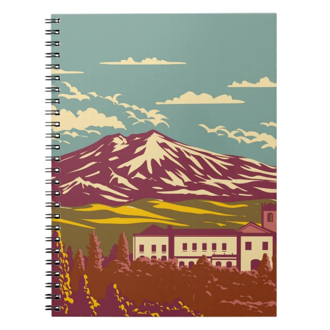 Cuaderno Monte Etna (Frente)