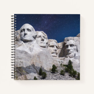 Cuaderno Monte Rushmore Timelapse Sky
