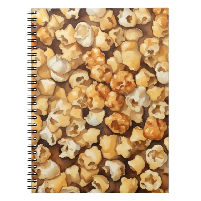 Cuaderno Montones de palomitas de maíz (Frente)