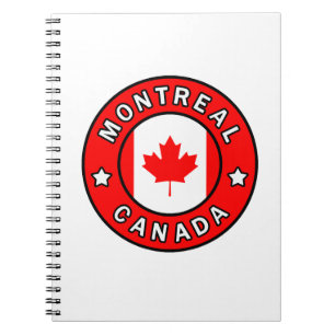 Cuaderno Montreal Canadá