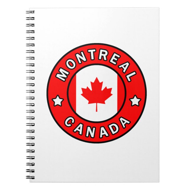 Cuaderno Montreal Canadá (Frente)