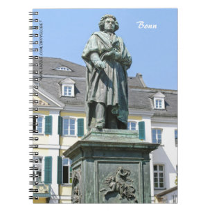 Cuaderno Monumento a Ludwig van Beethoven en Bonn