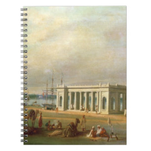 Cuaderno Monumento de James Prinsep, en el río de Hooghli,