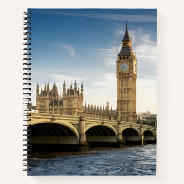 Cuaderno Monumentos | Big Ben, Londres Inglaterra (Anverso)