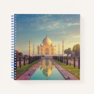 Cuaderno Monumentos Colores del Taj Mahal