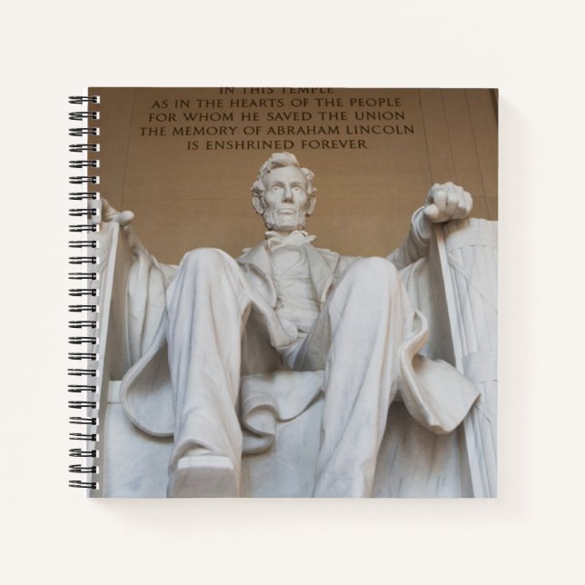 Cuaderno Monumentos | El monumento conmemorativo de Lincoln (Anverso)