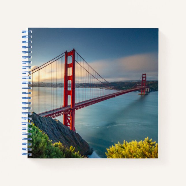 Cuaderno Monumentos | Golden Gate San Francisco (Anverso)