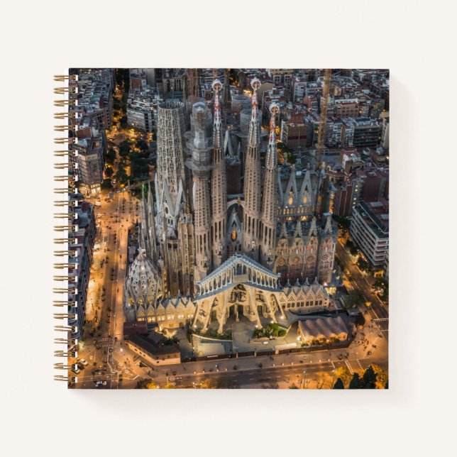 Cuaderno Monumentos | La Sagrada Familia (Anverso)
