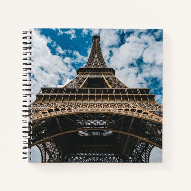 Cuaderno Monumentos | Mirando hacia la Torre Eiffel (Anverso)