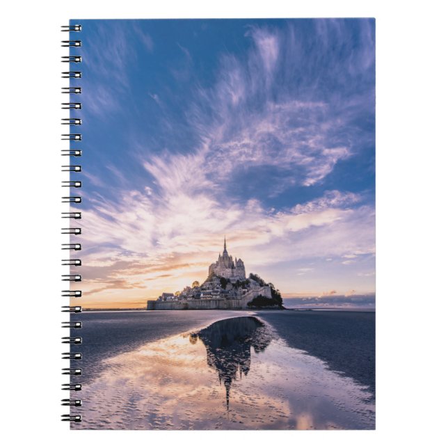 Cuaderno Monumentos | Mont Saint-Michel, Normandía Francia (Frente)