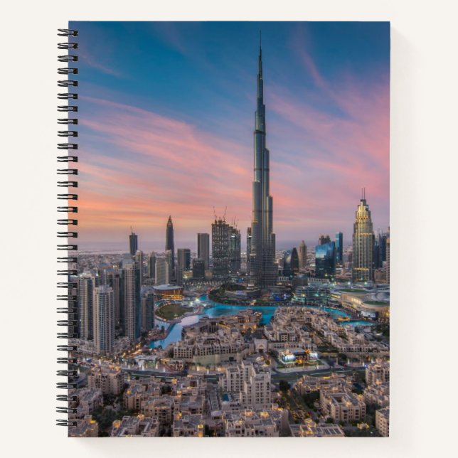 Cuaderno Monumentos | Paisaje urbano de Dubai (Anverso)