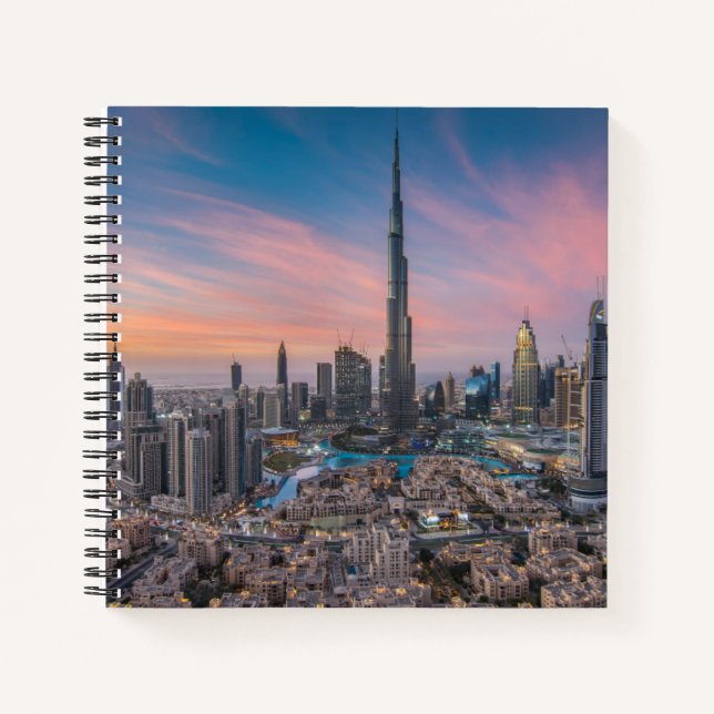 Cuaderno Monumentos | Paisaje urbano de Dubai (Anverso)