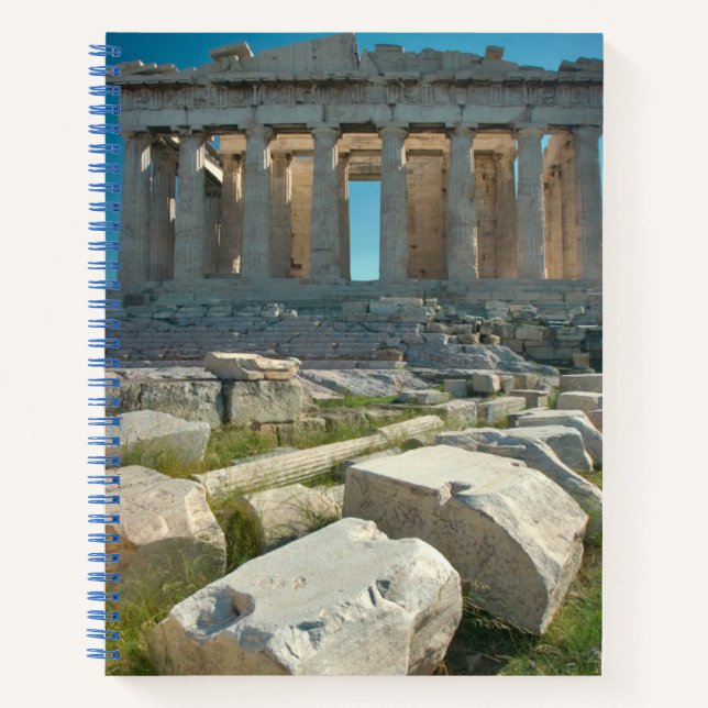 Cuaderno Monumentos | Partenón Atenas, Grecia (Anverso)