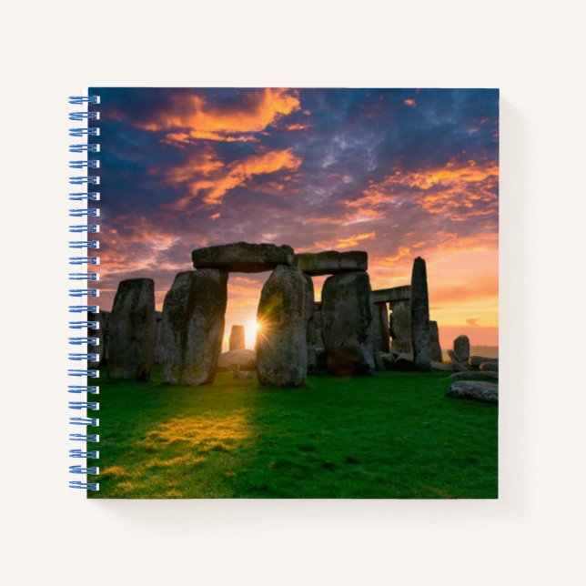 Cuaderno Monumentos | Stonhenge, Inglaterra (Anverso)