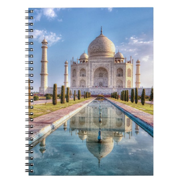 Cuaderno Monumentos | Taj Mahal Sunrise (Frente)