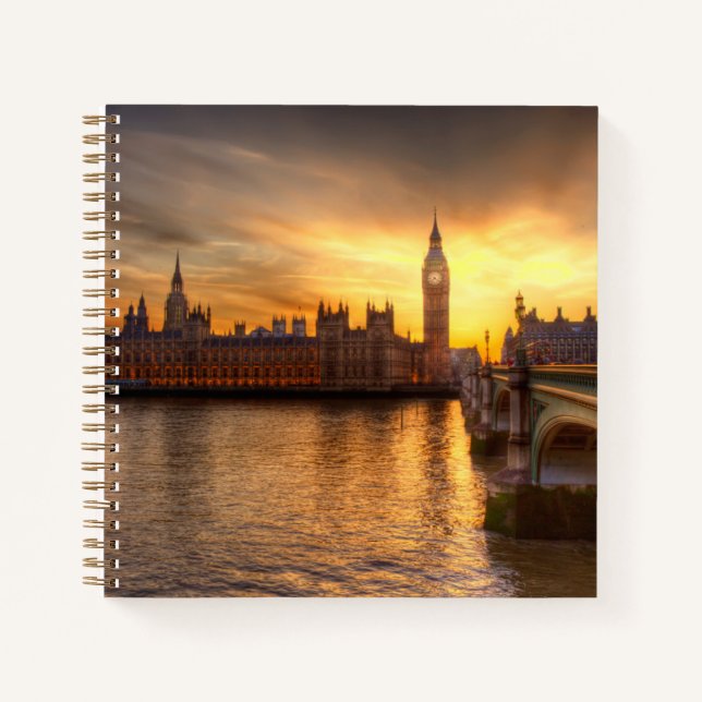 Cuaderno Monuments | Big Ben & Houses of Parliament (Anverso)