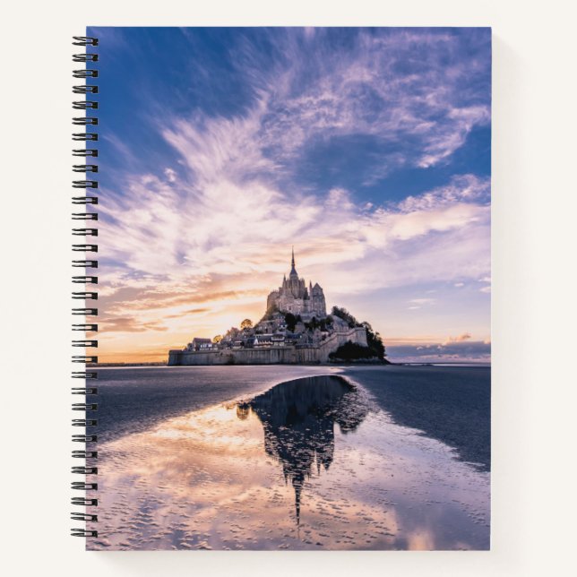 Cuaderno Monuments | Mont Saint-Michel, Normandy France (Anverso)