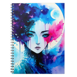 Cuaderno Moon Child Anime Fantasy Art